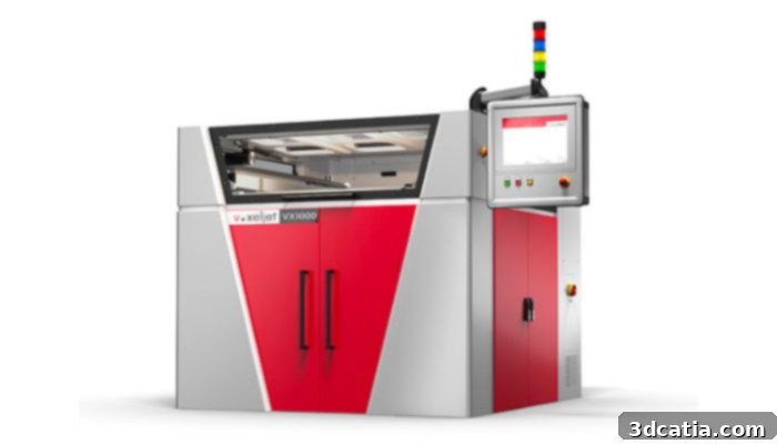 Elite Binder Jetting Solutions 10 Voxeljet VX1000 Industrial 3D Printer
