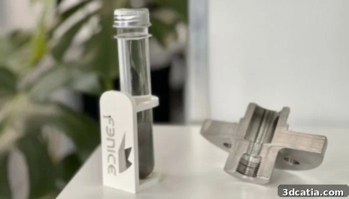 F3nice sustainable metal powder 3D printing