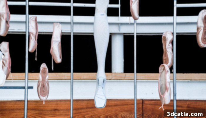 Act'ble 3D printed dance shoes