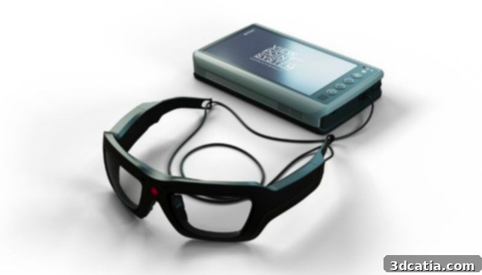 Viewpointsystem 3D printed smart glasses