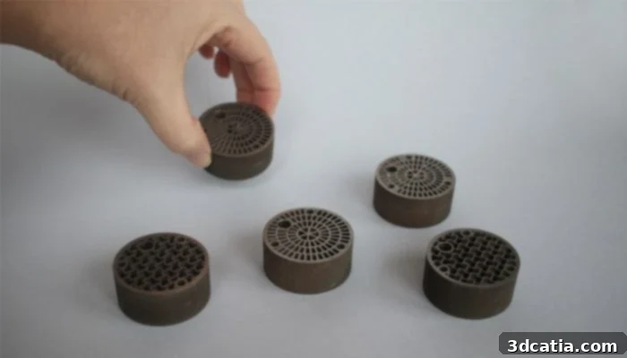 AddCat 3D printed air purification reactors
