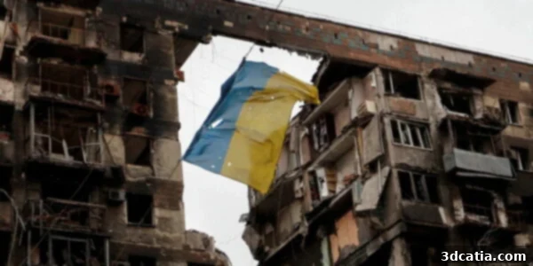 View of Mariupol from April 14 2022