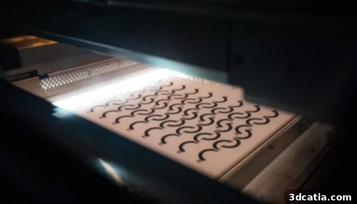 Parts produced with Multi Jet Fusion technology