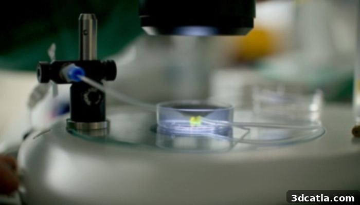 Fertilis 3D Printed Micro-device for IVF