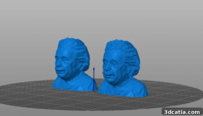 SHINING 3D Einstar scan to 3D print example