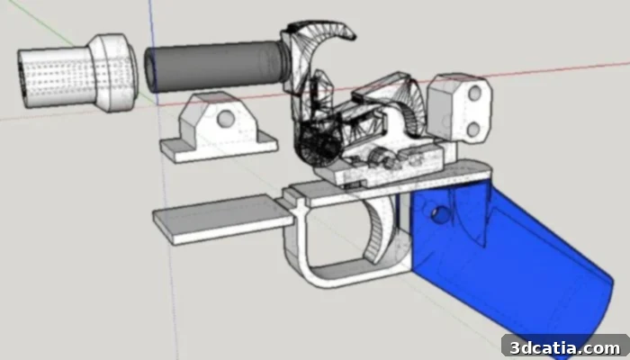 3D printed gun blueprint