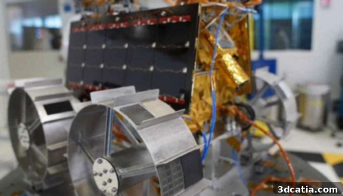 3D printed parts on the Moon