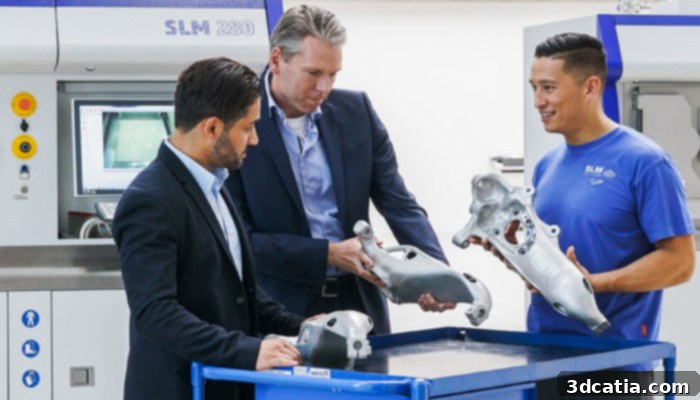 Nikon SLM Solutions Collaboration in Metal 3D Printing