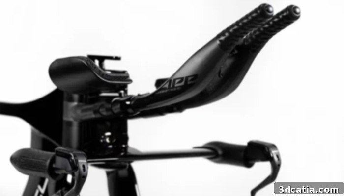 Kú Cycle TF1 with 3D Printed Armrests, Grips, and Shifter