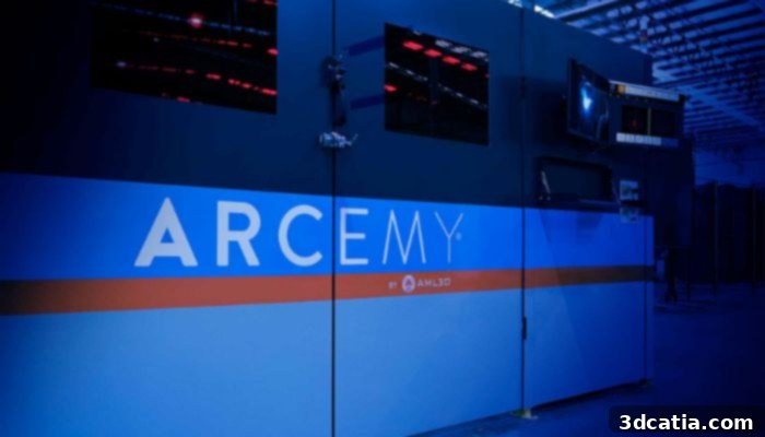 The US Navy has bought an ARCEMY® ‘X- Edition 6700’ system from AML3D (photo credits: AML3D)