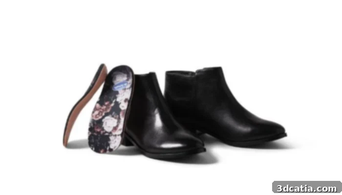 3D printed personalized insoles by Dr. Scholl