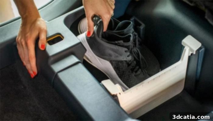 3D printed customized car interior by Ford