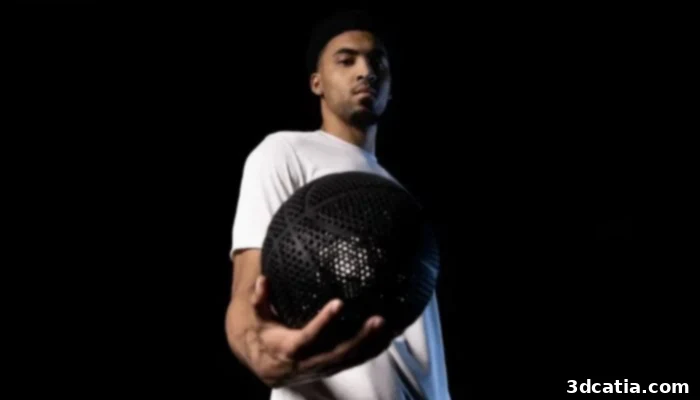 3D printed basketball