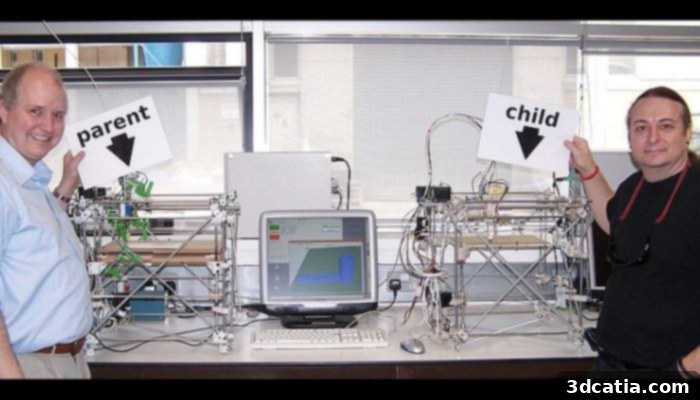 Intellectual property law 3D printing Adrian Bowyer