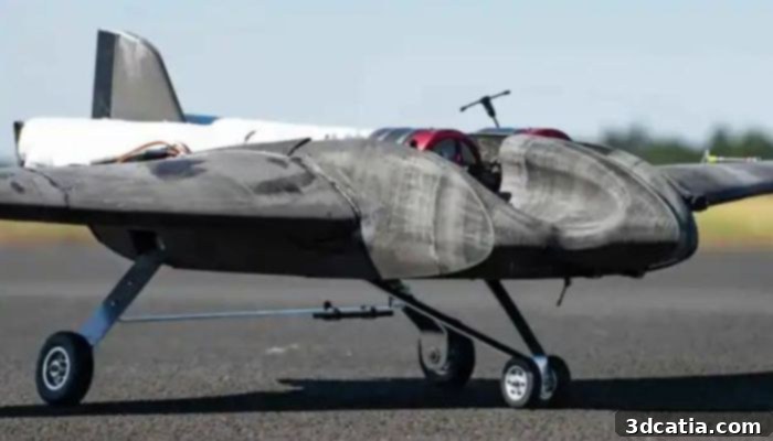 UK-developed 3D printed suicide drone, hang glider design, for Ukraine's defense