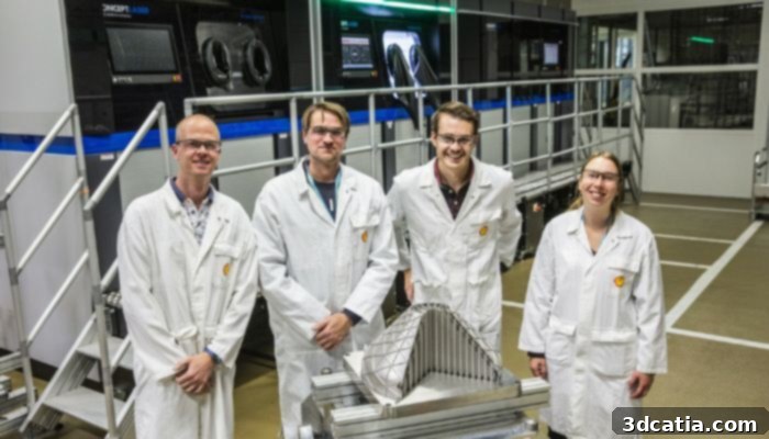 Lisa Kieft-Leenders, Team Leader of 3D Printing at Shell