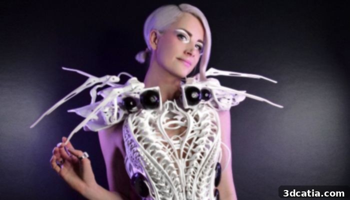 Anouk Wipprecht, a FashionTech Designer