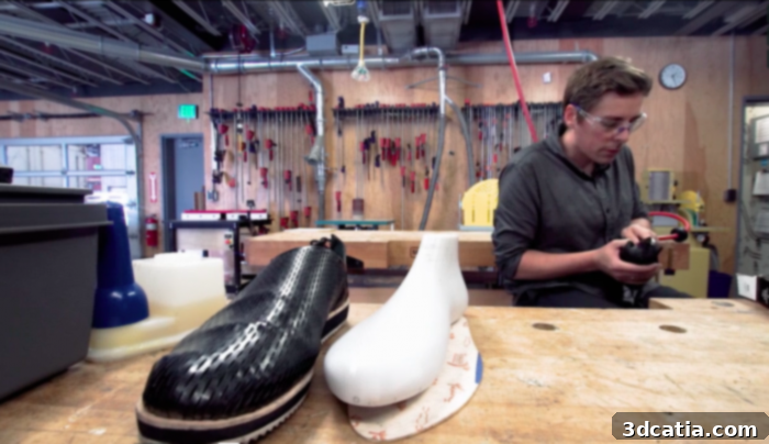 Alex Reed 3D Printed Shoes Production