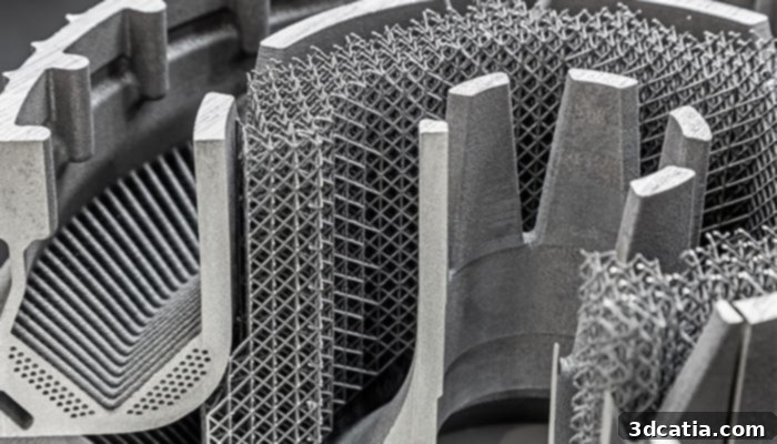 Compatible metals for PBF and DED 3D printing