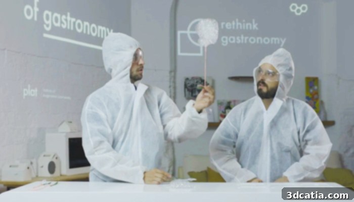 Plat Institute team working with innovative food technologies