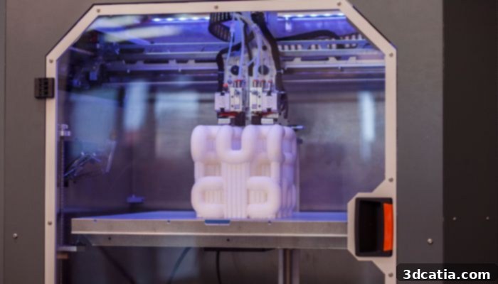 FFF 3D printing with polymer supports