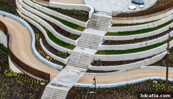 3D printed staircase for Sighthill Bridge in Glasgow
