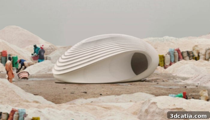The All-Weather Pavilion by Nagami and Hassell for extreme environments