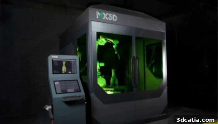 MX3D M1 Metal AM System WAAM 3D Printer