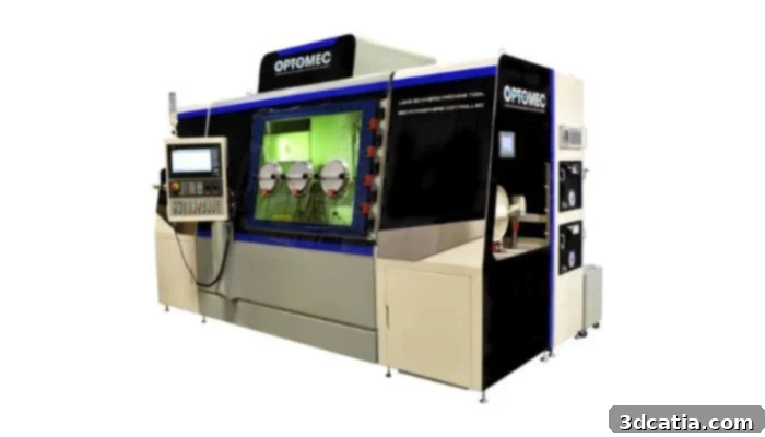 Optomec MTS 860 Hybrid DED System
