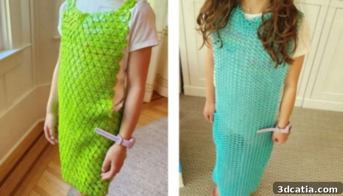 3D Printed Dresses by Mark Zuckerberg