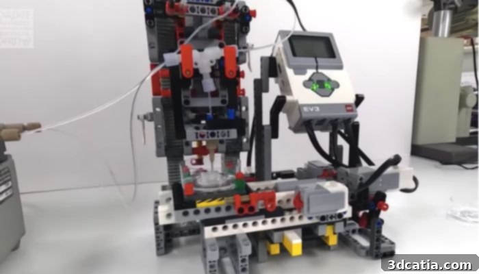 LEGO 3D Bioprinter for human tissue by Cardiff University