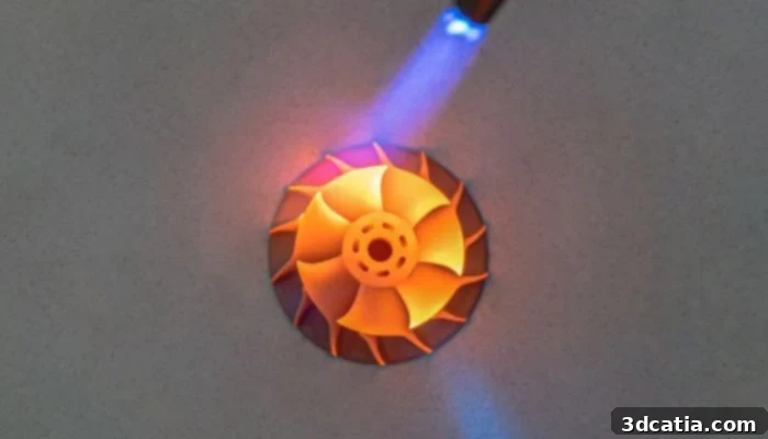3D printed ceramic component for aerospace