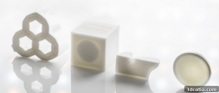 Ceramic parts with dense to porous gradient for various applications