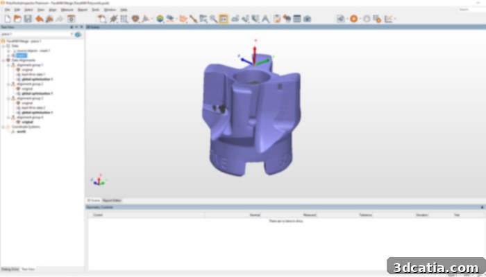 3D Scan Data for Reverse Engineering