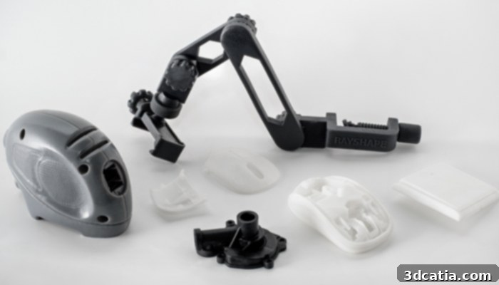 RAYSHAPE offers a comprehensive range of resins for industrial and dental applications, emphasizing biocompatibility and high performance.