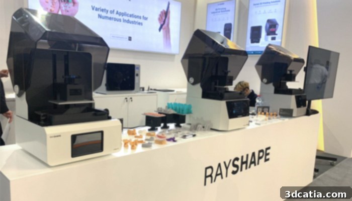 RAYSHAPE aims to significantly expand its international presence through its strategic entry into the U.S. market, leveraging advanced dental 3D printing solutions.