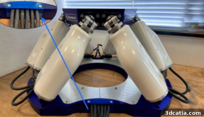 Symetrie turned to 3D printing to make its Hexapods