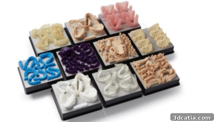 3D printed dental splints