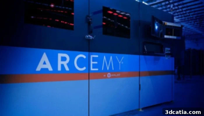 U.S Navy’s ARCEMY® ‘X- Edition 6700’ system from AML3D bought earlier in the year