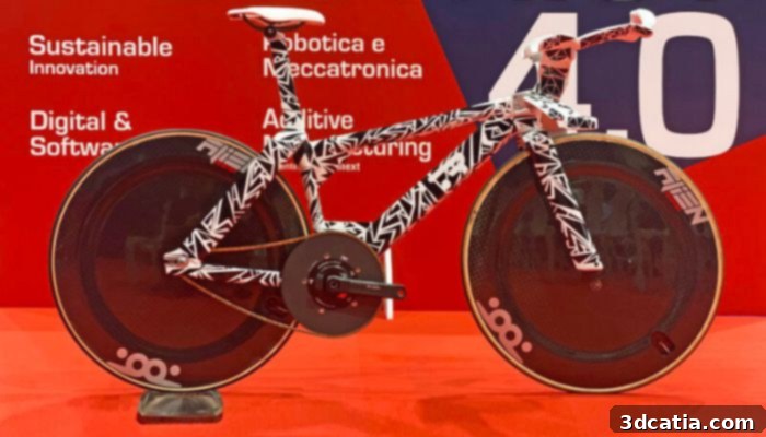 X23 Swanigami 3D Printed Bike