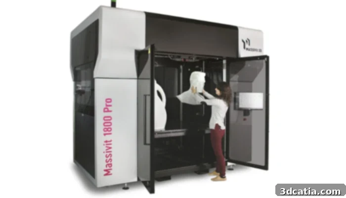 PVP utilizes Massivit 3D printer for large-scale advertising projects.