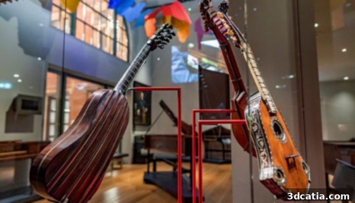 3D printed replicas of historical musical instruments at Royal College of Music