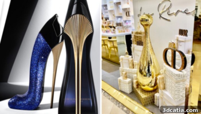 3D printed perfume replicas by Adaequo