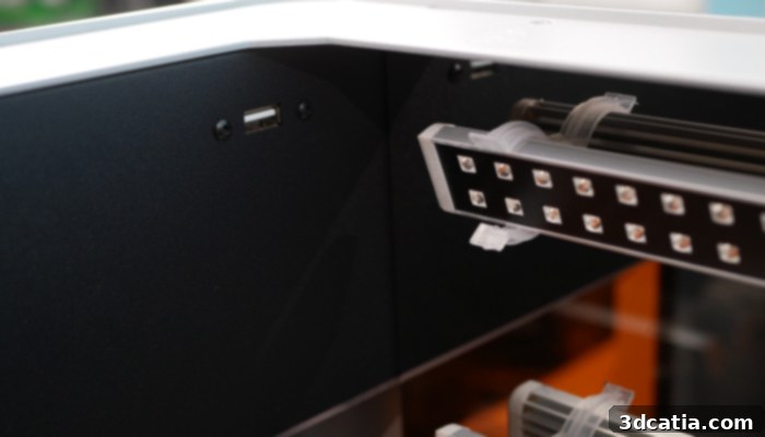 Le port USB A de la ShapeCure 