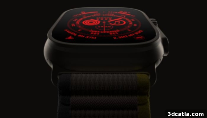 The original Apple Watch Ultra is marketed as a watch for serious athletes (photo credits: Apple)