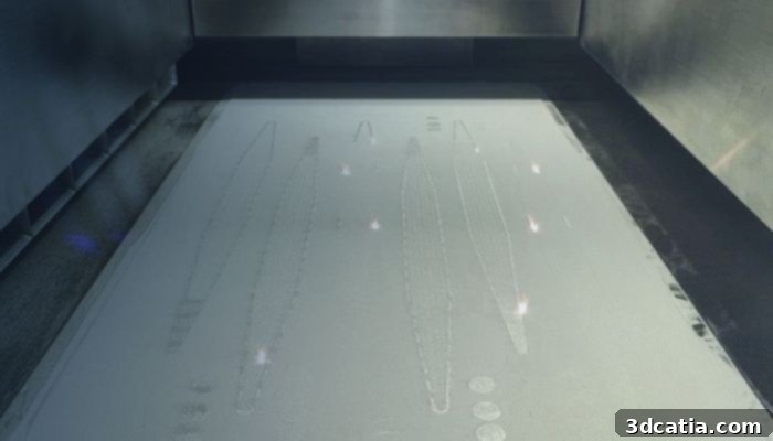 Apple is rumored to be adopting metal laser powder bed fusion for the Apple Watch Ultra (photo credits: Farsoon)