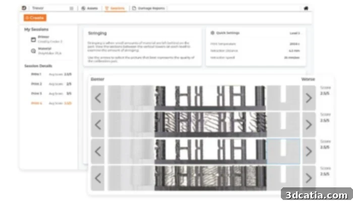 AI software for 3D Printing calibration and optimization