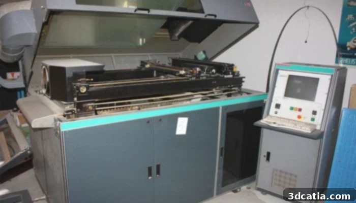Helisys LOM-2030 Rapid Prototype Modeling Machine from 1997