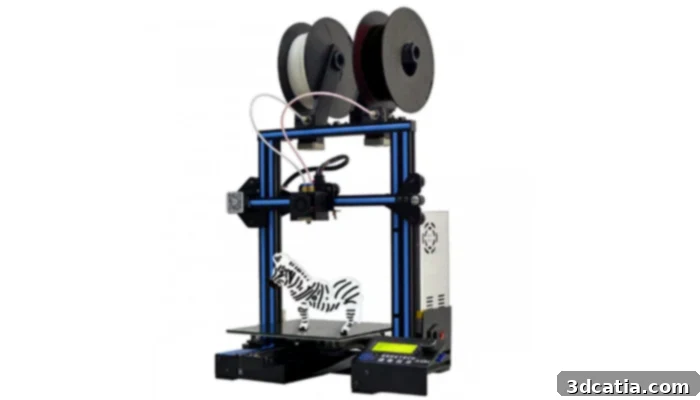dual extruder 3d printer