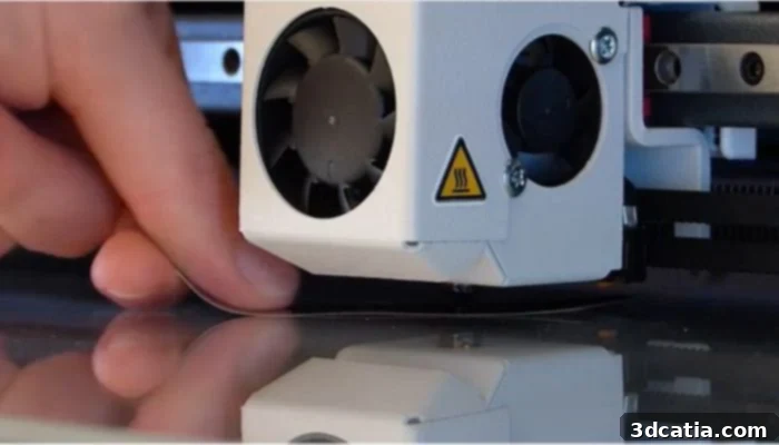 Using paper for 3D printer bed leveling